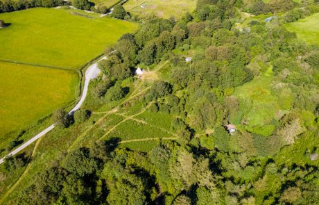 Glampsite holidays Powys Mid Wales