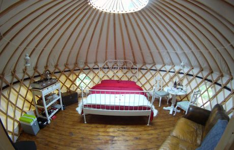 Glamping Site Yurt