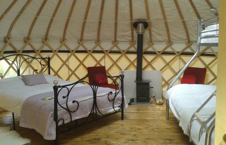 Glamping Campsite Yurt