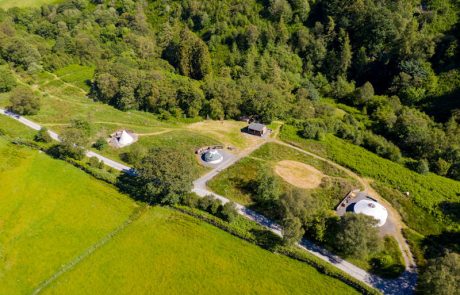 Cledan Valley Glamping Site Powys