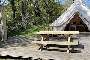 Bell Tent Camping and Glamping in Powys