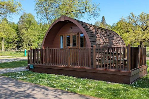 Glamping site holidays in Aberdeenshire Scotland