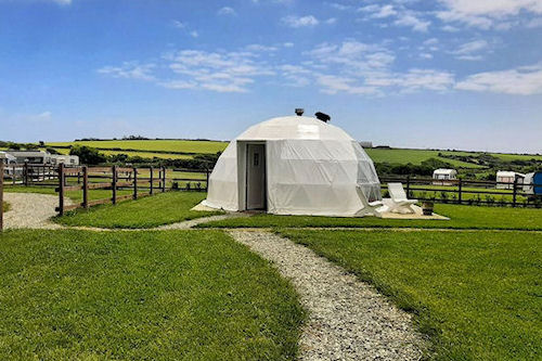 Glamping sites Powys Mid Wales - Cledan Valley Glamping